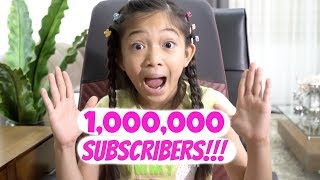 1 MILLION SUBSCRIBERS [upl. by Utimer]