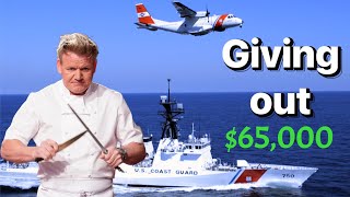 THE COAST GUARD WILL PAY YOU 65000 TO COOK [upl. by Tine]