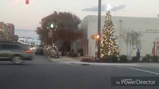 Beautiful Christmas Lights Downtown LaurinburgNorth Carolina [upl. by Duck]