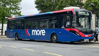 Future Bluestar Bus Morebus 230 HF67 EUN On Route 1a To Bournemouth Square [upl. by Alvita173]