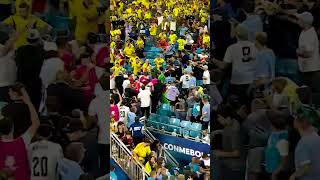 MASSIVE FIGHT Breaks Out in Uruguay vs Colombia 🚨 soccer copa uruguay [upl. by Nylirahs294]