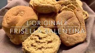 LA VERA FRISELLA SALENTINA ricetta originale [upl. by Naitsirc448]