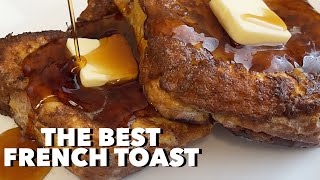 How To Make FRENCH TOAST with BRIOCHE bread  Classic French Toast Recipe [upl. by Atreb649]