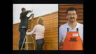 BampQ advert for fencing  23rd April 2000 UK television commercial [upl. by Erich]