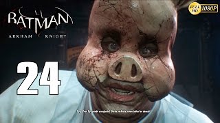 Batman Arkham Knight Parte 24 Los Mas Buscados  El Crimen Perfecto quotPygquot Gameplay PS4 [upl. by Yrahca]