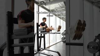 The Better Way to do Leg Raises for Abs Growth [upl. by Tsyhtema]