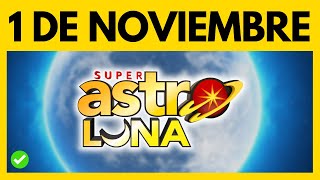 ✅💰Resultado de astro luna hoy miercoles 1 de NOVIEMBRE del 2023 [upl. by Pierette]