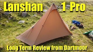 Lanshan 1 Pro Long Term 2 Year Review from Dartmoor  Wild Camping [upl. by Arukas178]