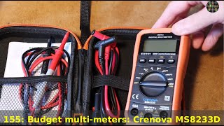 155  Budget multimeters Crenova MS8233D3D [upl. by Dlabihcra725]