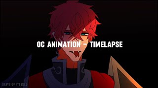 Viper  OC animation Time Lapse [upl. by Medea898]