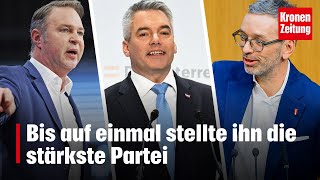 Wer macht Kanzler Bis auf einmal stellte ihn die stärkste Partei  kronetv NEWS [upl. by Octavus]