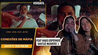 JAG amp CARLA SOL REAGEM Matuê  Conexões de Máfia feat Rich the Kid  VERSATIL [upl. by Houston]