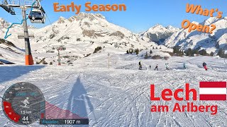 4K Skiing Lech am Arlberg Kriegerhorn Keeping Left to Weibermahdbahn Austria GoPro HERO11 [upl. by Elletnwahs]