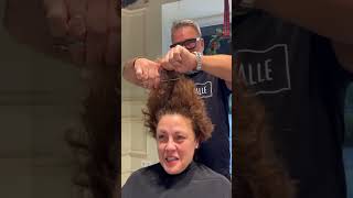 Transición a canas junto con la solución a la abundancia de cabellopeluquerabobhaircut estilista [upl. by Nert]