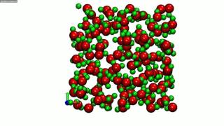 Thermal vibration of water at 300K [upl. by Emerej]