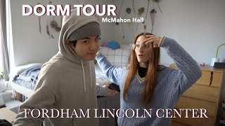 FORDHAM UNIVERSITY LC DORM TOUR  McMahon Hall [upl. by Nido795]