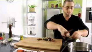 Recette de homard entier et salade de chou nappa [upl. by Ezekiel]