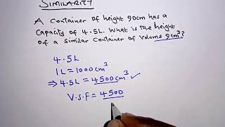 Maths Enlargement vs Similarity  Scale Factor Walkthrough Tutorial [upl. by Aicirtam]