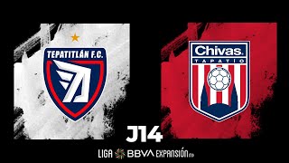 Resumen  Tepatitlán vs Tapatío  Jornada 14  Apertura 2022  Liga BBVA Expansión MX [upl. by Ahser764]