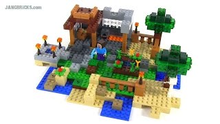 LEGO Minecraft Crafting Box Build 2 of 8 set 21116 [upl. by Huebner556]