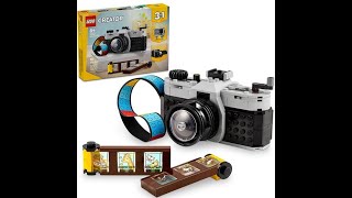 LEGO Creator 3in1 Retro Camera 31147 building [upl. by Anrym]