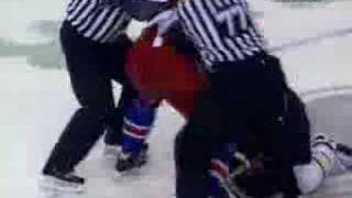 New York Rangers vs Philadelphia Flyers fight [upl. by Everrs]