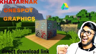 How to download Khatarnak Onespot resource pack in Minecraft PEpocket edition [upl. by Eustis]