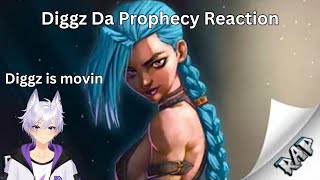 Diggz is Goin Crazy quotOPPRESSEDquot Diggz Da Prophecy Reaction [upl. by Arahc]