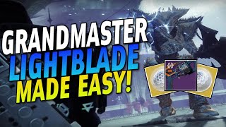 These EXPLOITS amp BOSS CHEESE Make The LIGHTBLADE GRANDMASTER Easy For ANYONE To Complete Destiny 2 [upl. by Vance]