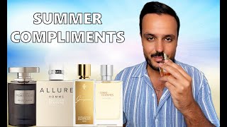 Most Complimented Summer Fragrances  Designer amp Niche summerfragrances mostcomplimentedfragrances [upl. by Stedman]