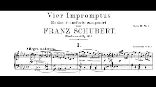 Schubert 4 Impromptus Op142 Zimerman [upl. by Wiencke553]