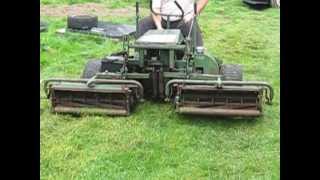 RANSOMES 180 DIESEL RIDE ON MOWER [upl. by Kellby]