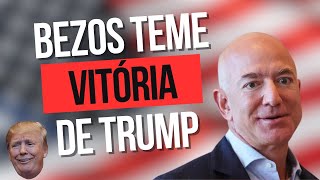 JEFF BEZOS defende WASHINTON POST por NÃO APOIAR Kamala mesmo QUE PERCA 200 MIL ASSINATURAS [upl. by Akiner]