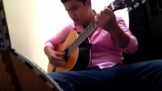 Othmane Chahel El Hayani  Rouhi Ya Wahran Rohi Beslama acoustic cover [upl. by Salhcin]