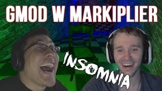 Gmod Horror Maps w Markiplier  Insomnia 1 [upl. by Anauqal]