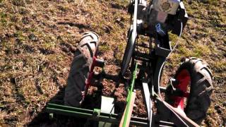 Planet Jr bp1 walk behind seeding onions 2 rows [upl. by Daniala]