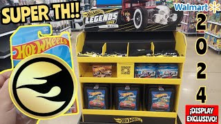 NUEVO HOT WHEELS LEGENDS DISPLAY EN WALMART CON CARROS ZAMAC ENCONTRE UN SUPER TREASURE HUNT [upl. by Ennairda]