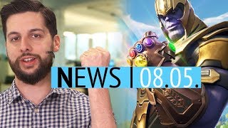 Fortnite bekommt MarvelAvengersEvent  NSSymbole in Spielen Neue Entwicklung  News [upl. by Mcgannon]