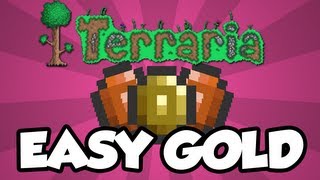 Terraria 12  Easy way to make Gold  Money in Terraria 12 Money Making Method [upl. by Kaylee367]