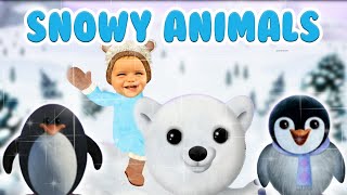 BabyJakeofficial  🐧🐻‍❄️ Snowy Animals 🐻‍❄️🐧  30 MINS  Full Episodes  Yacki Yacki Yoggi [upl. by Elocen]