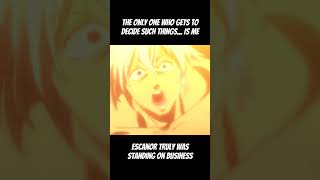 Escanor Edit  Devils eyes anime animeedit edit amv 7deadlysins escanor nanatsunotaizai [upl. by Adlev]