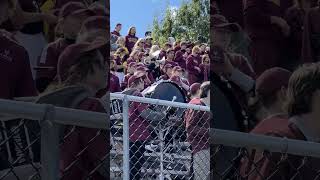 Calvin University football team kicks off first ever season [upl. by Ahtiekahs735]