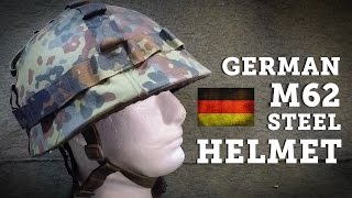 Helmets of the World West German M62 Steel Helmet [upl. by Lohman]