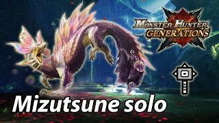 MHGen Highrank Mizutsune solo Guild Hammer  343 [upl. by Snej]