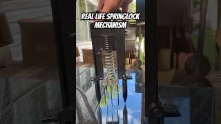 Real life Springlock Mechanism [upl. by Gilberte]