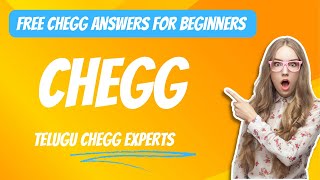 Chegg questions and answers in తెలుగు [upl. by Eimorej]