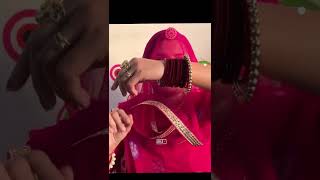 Rajasthani Bangles Styling  5 Style how to wear bangles Chudi in one minute  Royal Fashion Tips [upl. by Ahsenor]