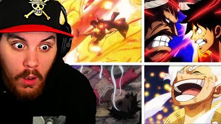 One Piece  Luffy vs Kaido Full Fight Reaction [upl. by Nylannej]