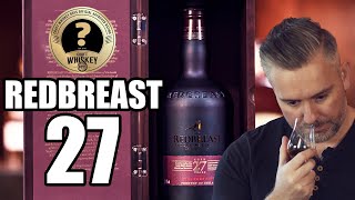 REDBREAST 27 IRISH WHISKEY  TWO MINUTE WHISKEY REVIEW [upl. by Michail994]