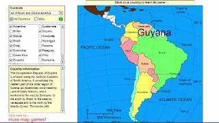 Learn the countries of South America and Central America  Geography video [upl. by Iba114]